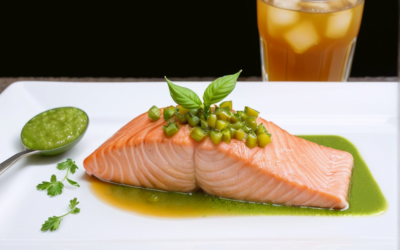 Salmon With Green Tomato Relish Recipe