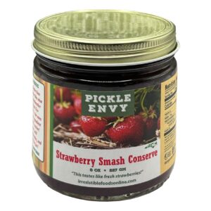 strawberry smash conserve jar 8 oz